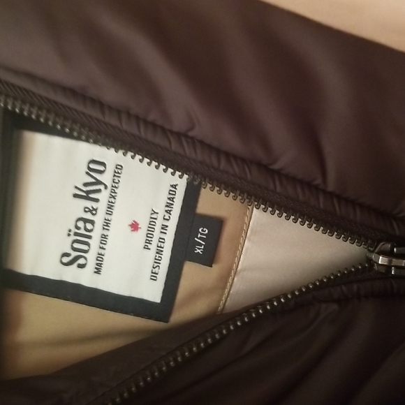 SOIA & KYO puffer down coat - Picture 3 of 9